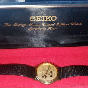 Seiko Limited Edition Disney Watch in Case